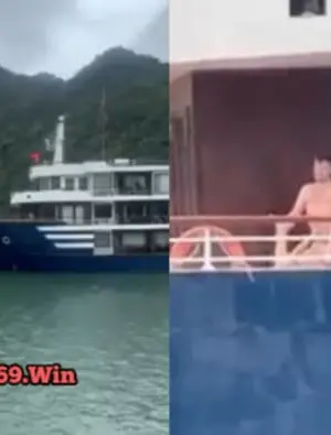 Clip sex Anh tây Doggy ở tàu trên vịnh Hạ Long - Cliphot69