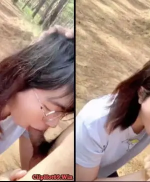 Clip sex Cho em bú cu ở rừng thông - Cliphot69