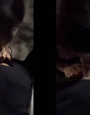 Đang public ngoài đường sướng thì có xe đi vào làm em rút vội
